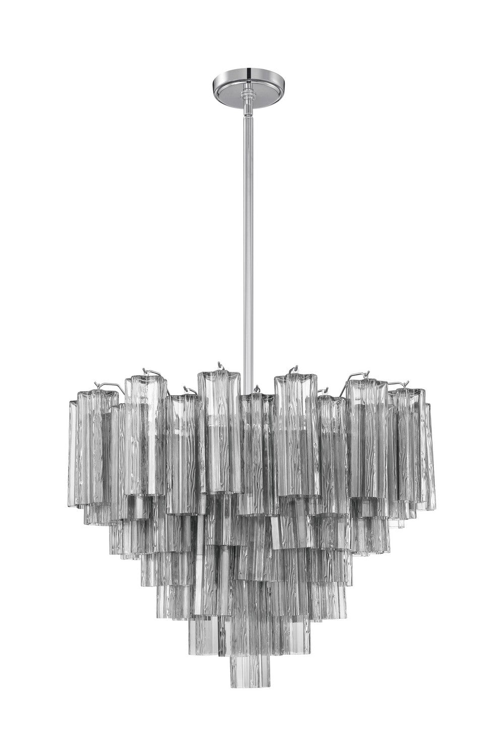 Addis 12 Light Chandelier in Polished Chrome - available from The Lighting Shoppe, trusted by Canadian homeowners