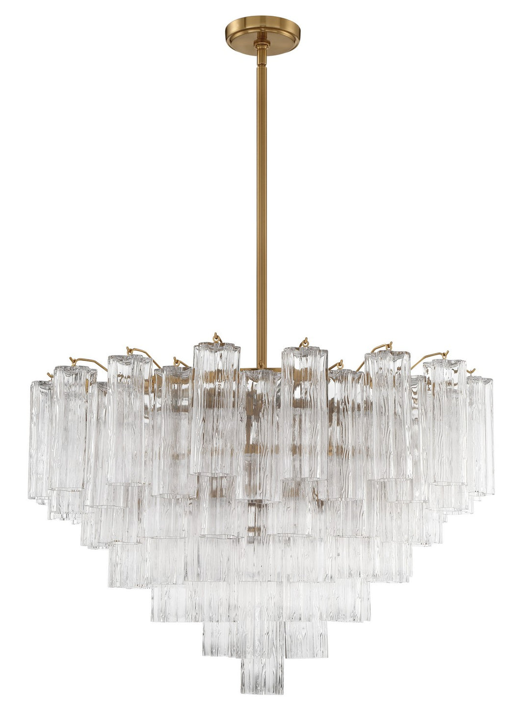 Addis 16 Light Chandelier in Aged Brass - available from The Lighting Shoppe, trusted by Canadian homeowners