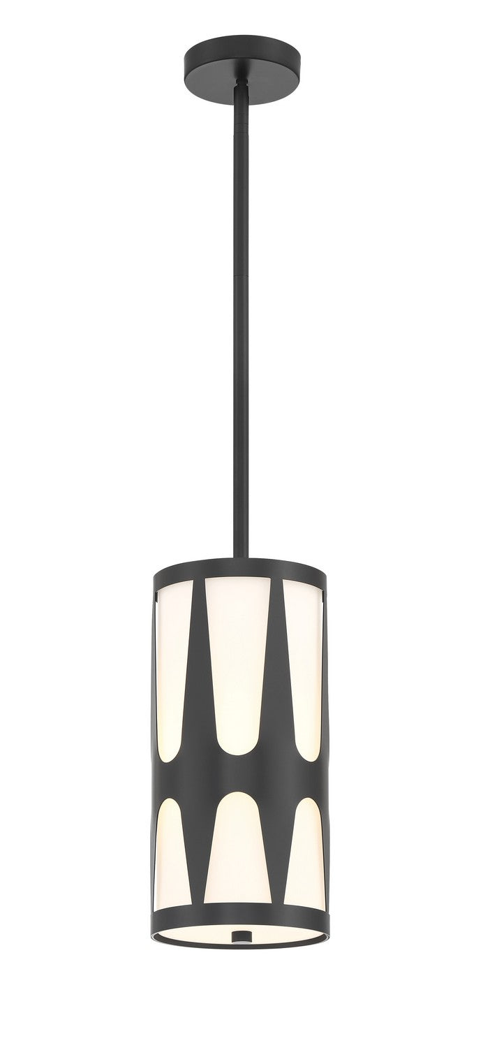 Royston One Light Pendant in Black - available from The Lighting Shoppe, trusted by Canadian homeowners