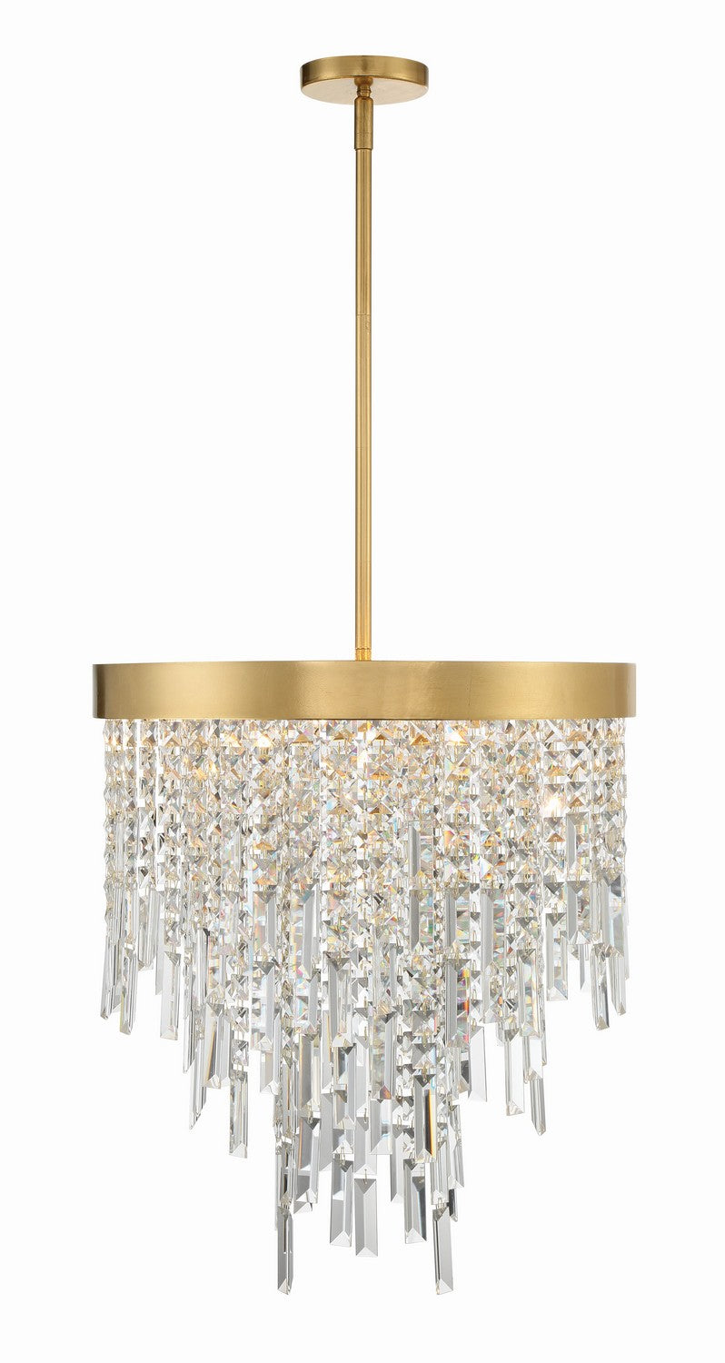 Winfield Five Light Chandelier in Antique Gold - available from The Lighting Shoppe, trusted by Canadian homeowners