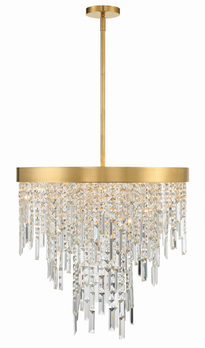 Winfield Six Light Chandelier in Antique Gold - available from The Lighting Shoppe, trusted by Canadian homeowners