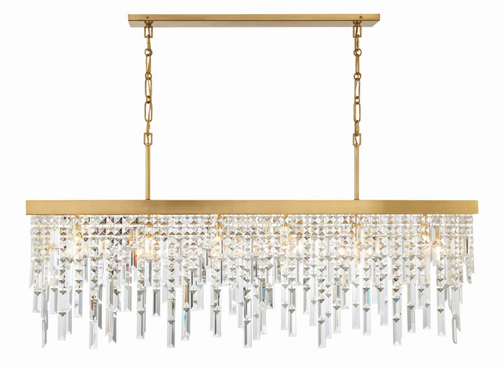 Winfield Six Light Chandelier in Antique Gold - available from The Lighting Shoppe, trusted by Canadian homeowners
