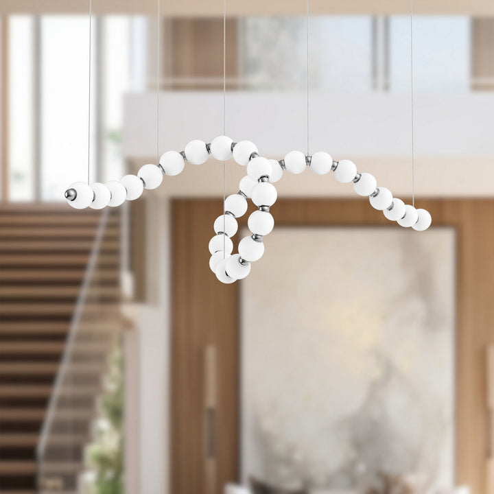 Alora Canada - CH321508CH - LED Chandelier - Akoya - Chrome
