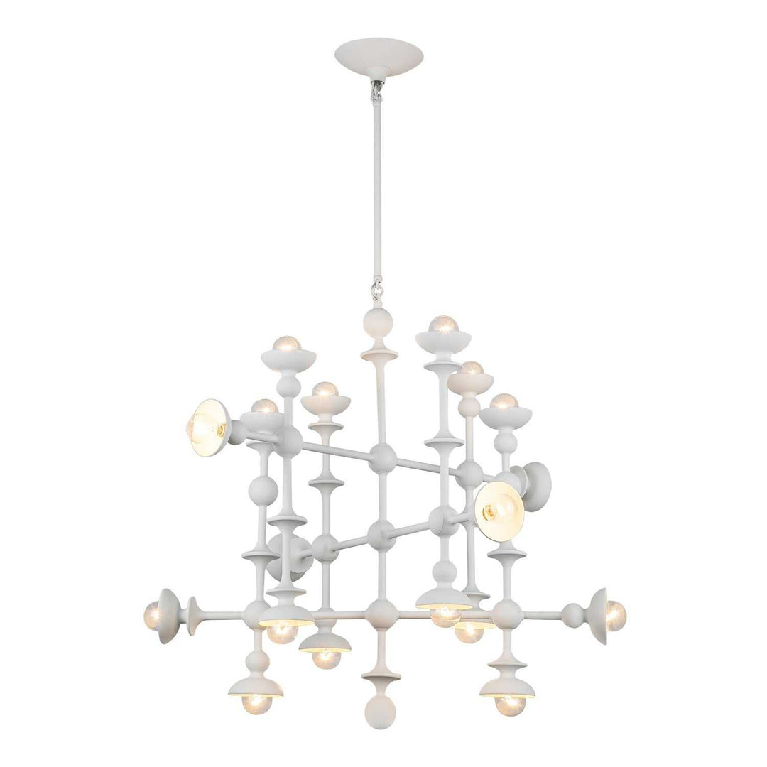 Alora Canada - CH328129AW - 18 Light Chandelier - Cadence - Antique White
