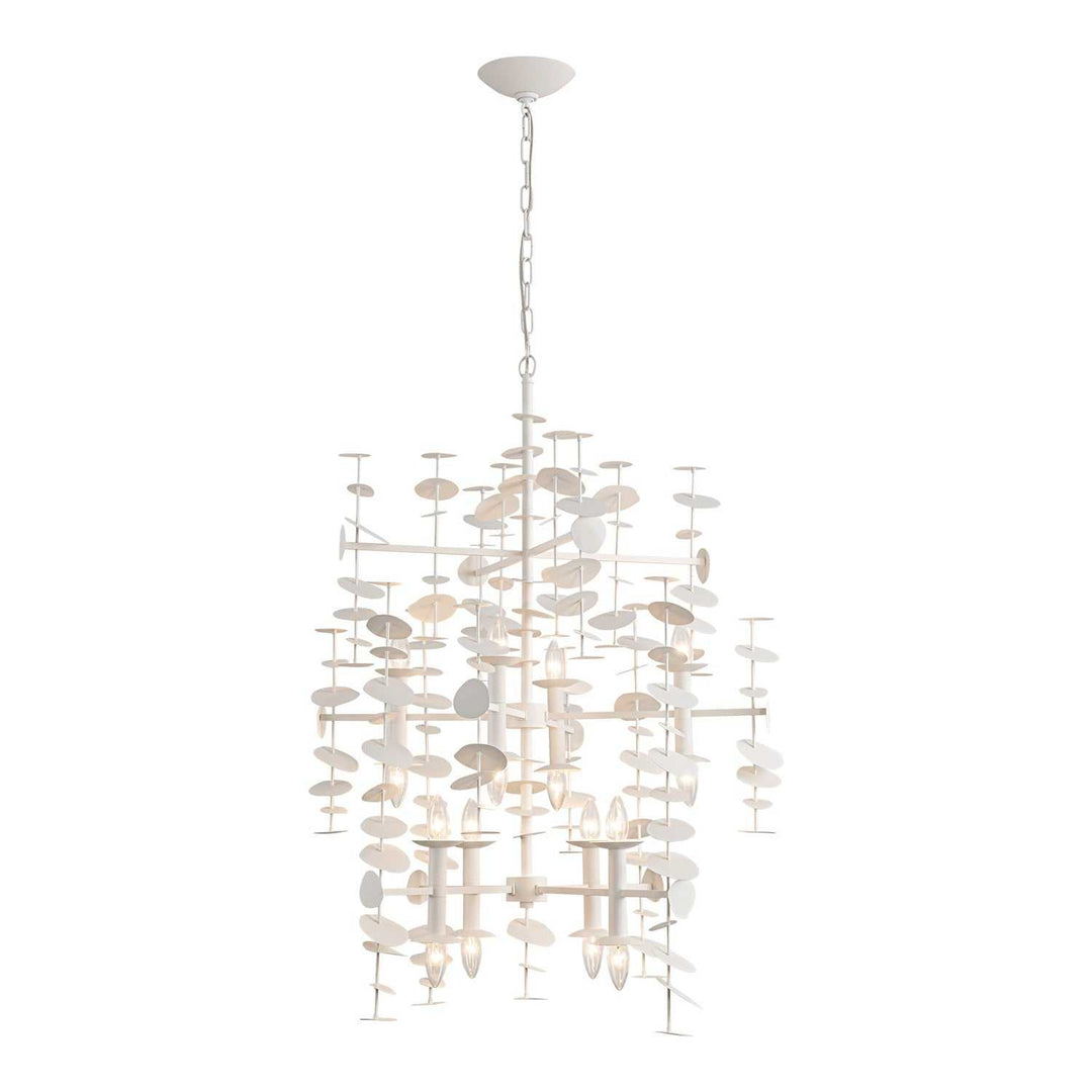 Alora Canada - CH340041MW - 16 Light Chandelier - Yukari - Matte White