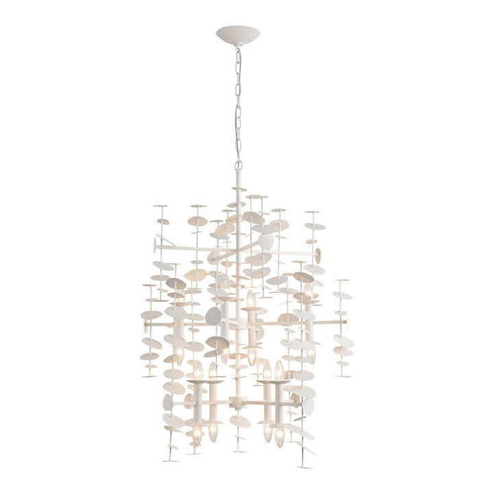 Alora Canada - CH340041MW - 16 Light Chandelier - Yukari - Matte White