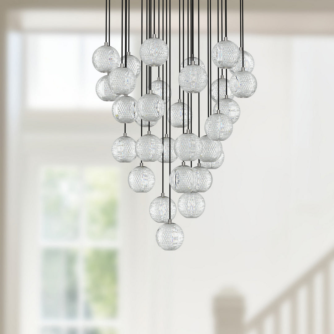 Alora Canada - MP321230PN - LED Lantern - Marni - Polished Nickel
