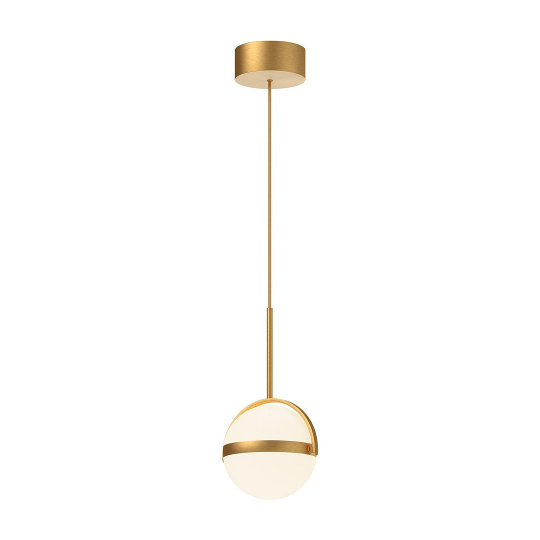 Alora Canada - PD301001BG - LED Pendant - Globo - Brushed Gold