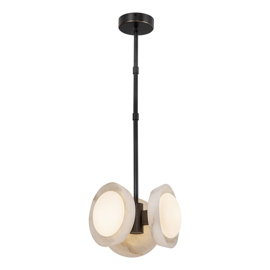 Alora Canada - PD320313UBAR - LED Pendant - Alonso - Urban Bronze/Alabaster