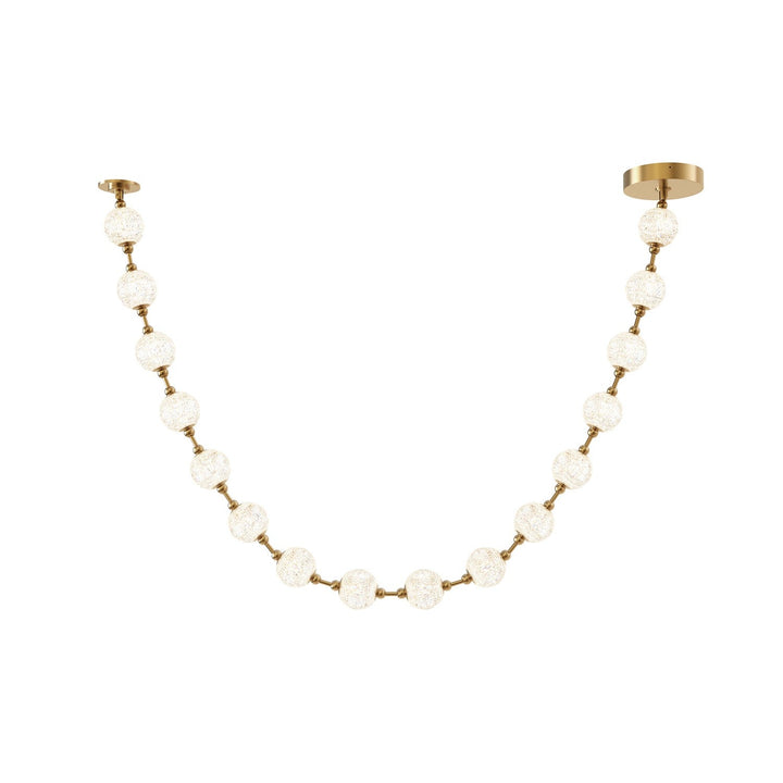 Alora Canada - PD321716NB - LED Pendant - Marni - Natural Brass