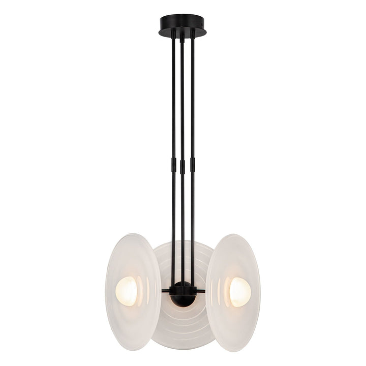 Alora Canada - PD350318UBGO - LED Pendant - Harbour - Urban Bronze/Glossy Opal
