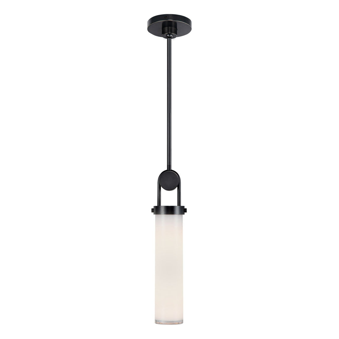Alora Canada - PD355015UBGO - One Light Pendant - Wynwood - Urban Bronze/Glossy Opal