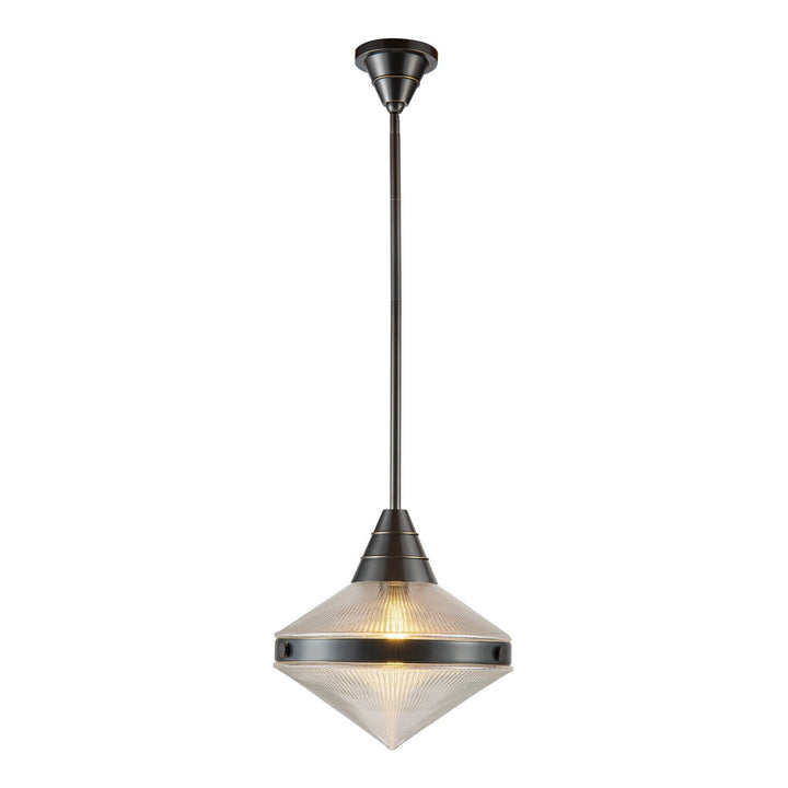 Alora Canada - PD348114UBPG - One Light Pendant - Willard - Urban Bronze/Prismatic Glass