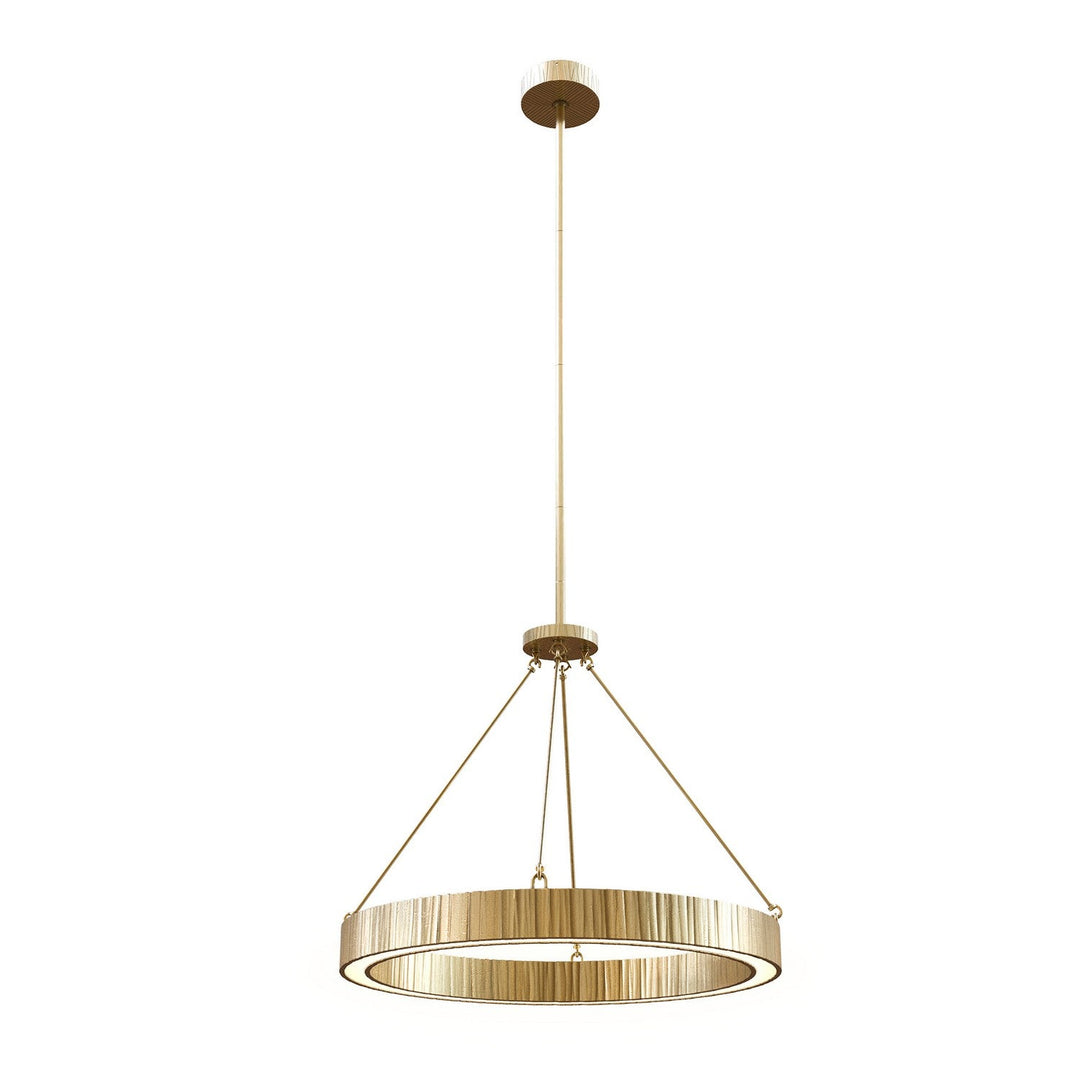 Alora Canada - PD361230VB - LED Island Pendant - Kensington - Vintage Brass