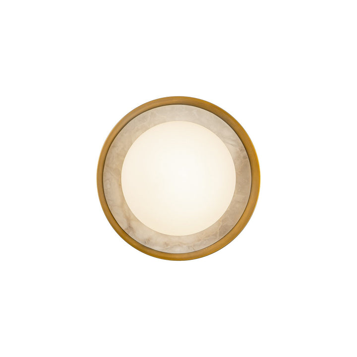 Alora Canada - WV320108VB - LED Vanity - Alonso - Vintage Brass