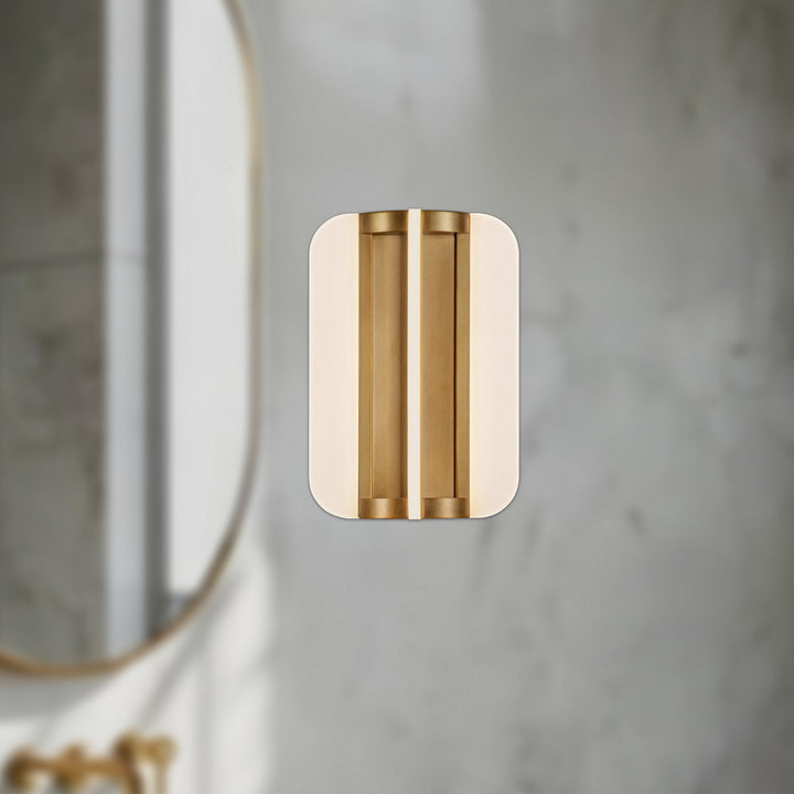 Alora Canada - WV336710VB - LED Vanity - Anders - Vintage Brass