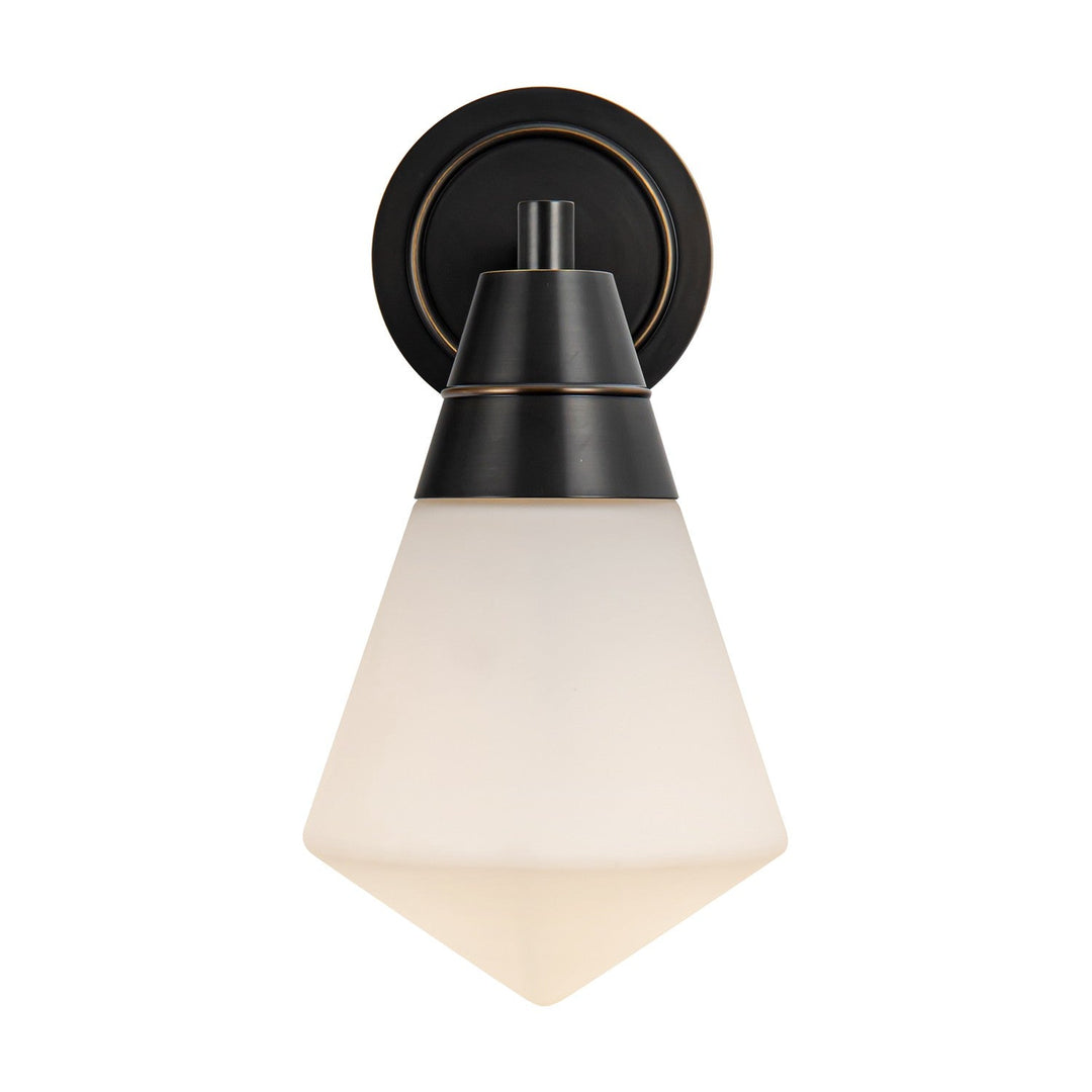 Alora Canada - WV348106UBOP - One Light Wall Sconce - Willard - Urban Bronze/Opal Matte Glass