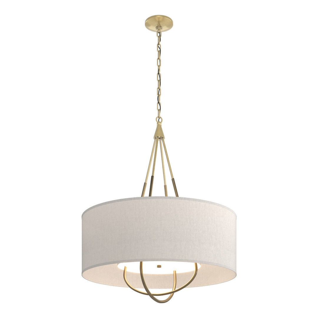 Hubbardton Forge Canada - 104230-SKT-86-84-SE2811 - Four Light Pendant - Loop - Modern Brass