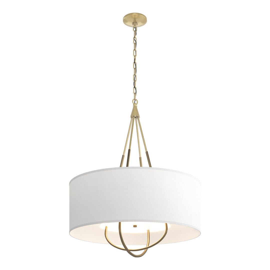 Loop Four Light Pendant in Modern Brass - available from The Lighting Shoppe, trusted by Canadian homeowners
