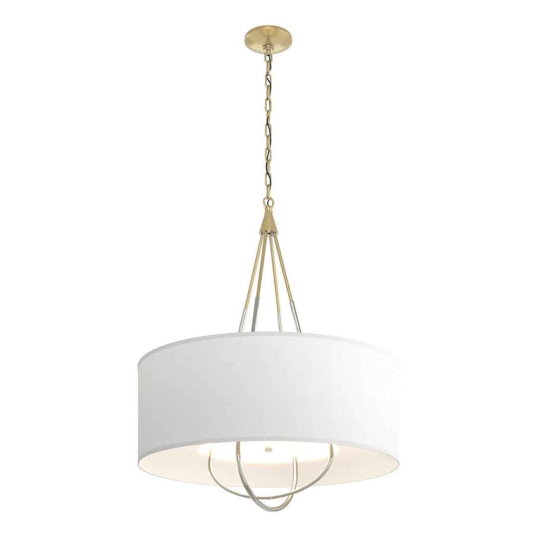 Hubbardton Forge Canada - 104230-SKT-86-85-SF2811 - Four Light Pendant - Loop - Modern Brass