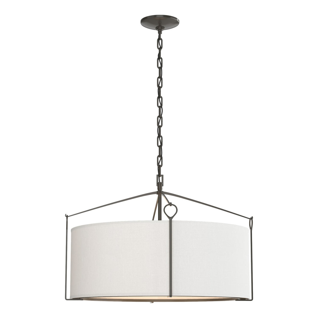Hubbardton Forge Canada - 104250-SKT-07-SF2290 - Four Light Pendant - Bow - Dark Smoke
