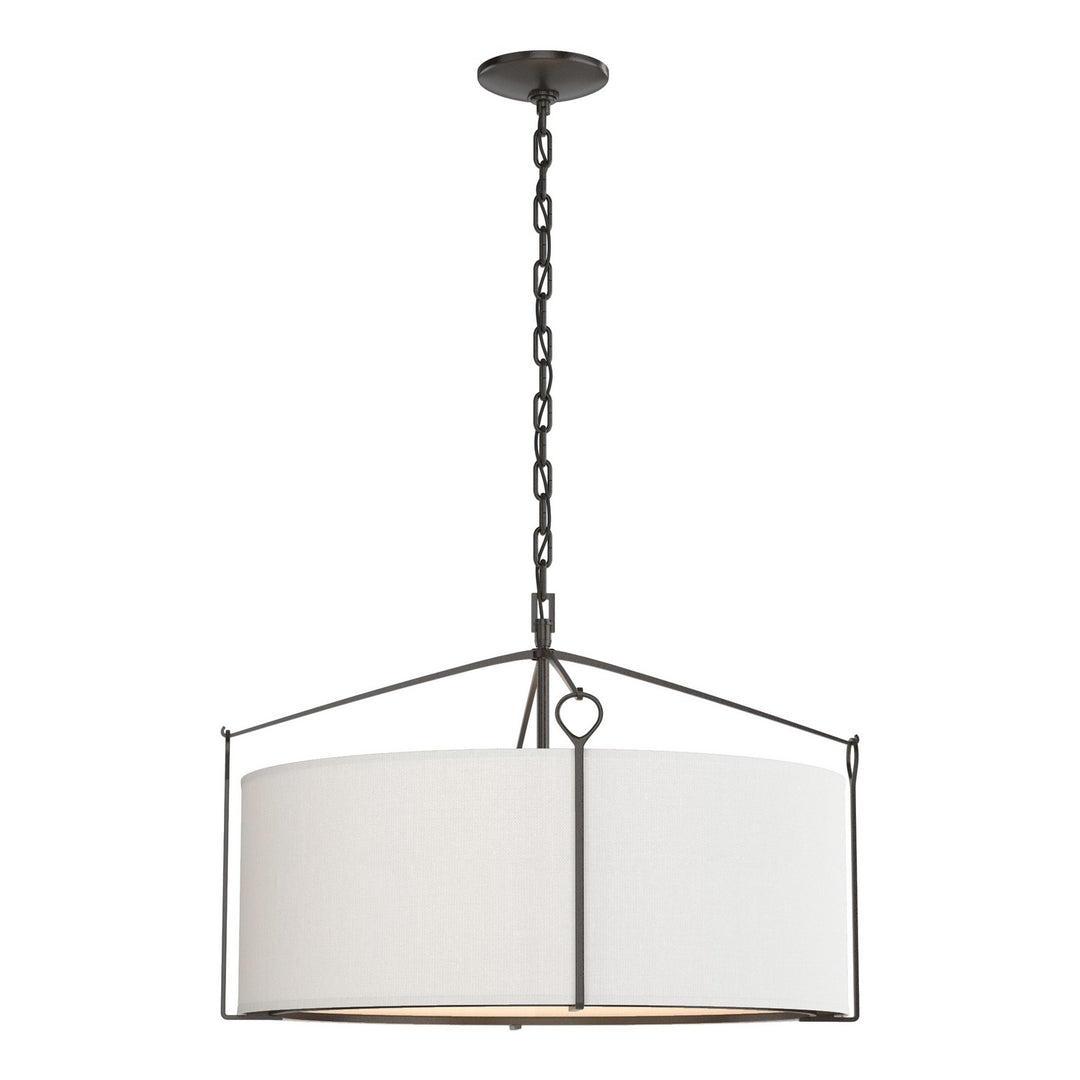 Hubbardton Forge Canada - 104250-SKT-14-SF2290 - Four Light Pendant - Bow - Oil Rubbed Bronze