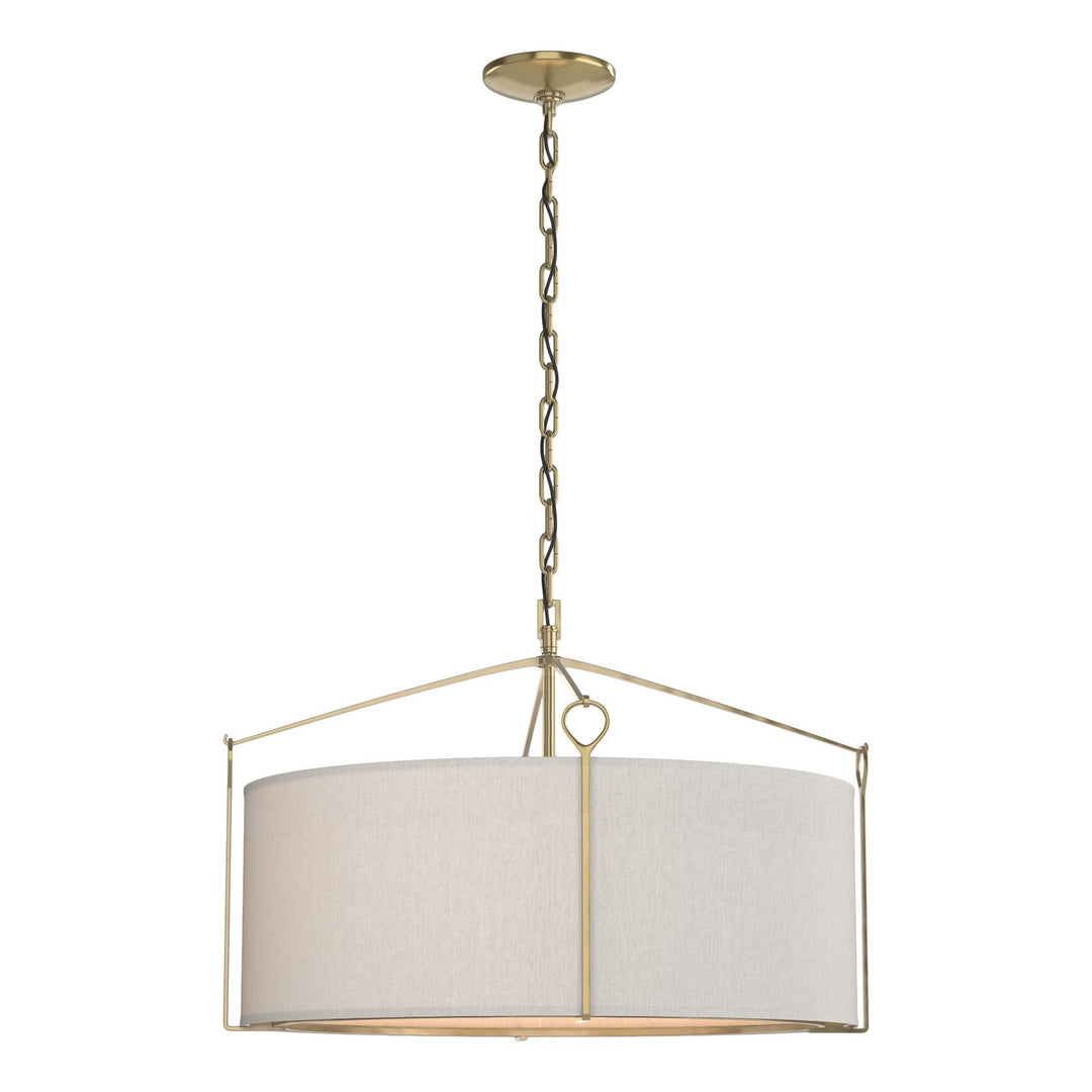 Bow Four Light Pendant in Modern Brass - available from The Lighting Shoppe, trusted by Canadian homeowners