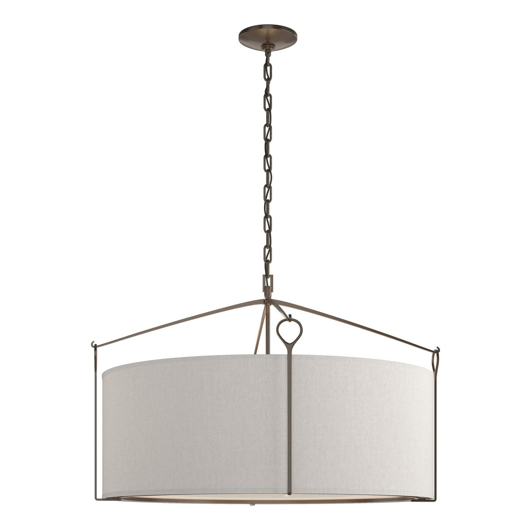 Hubbardton Forge Canada - 104255-SKT-05-SE2899 - Four Light Pendant - Bow - Bronze