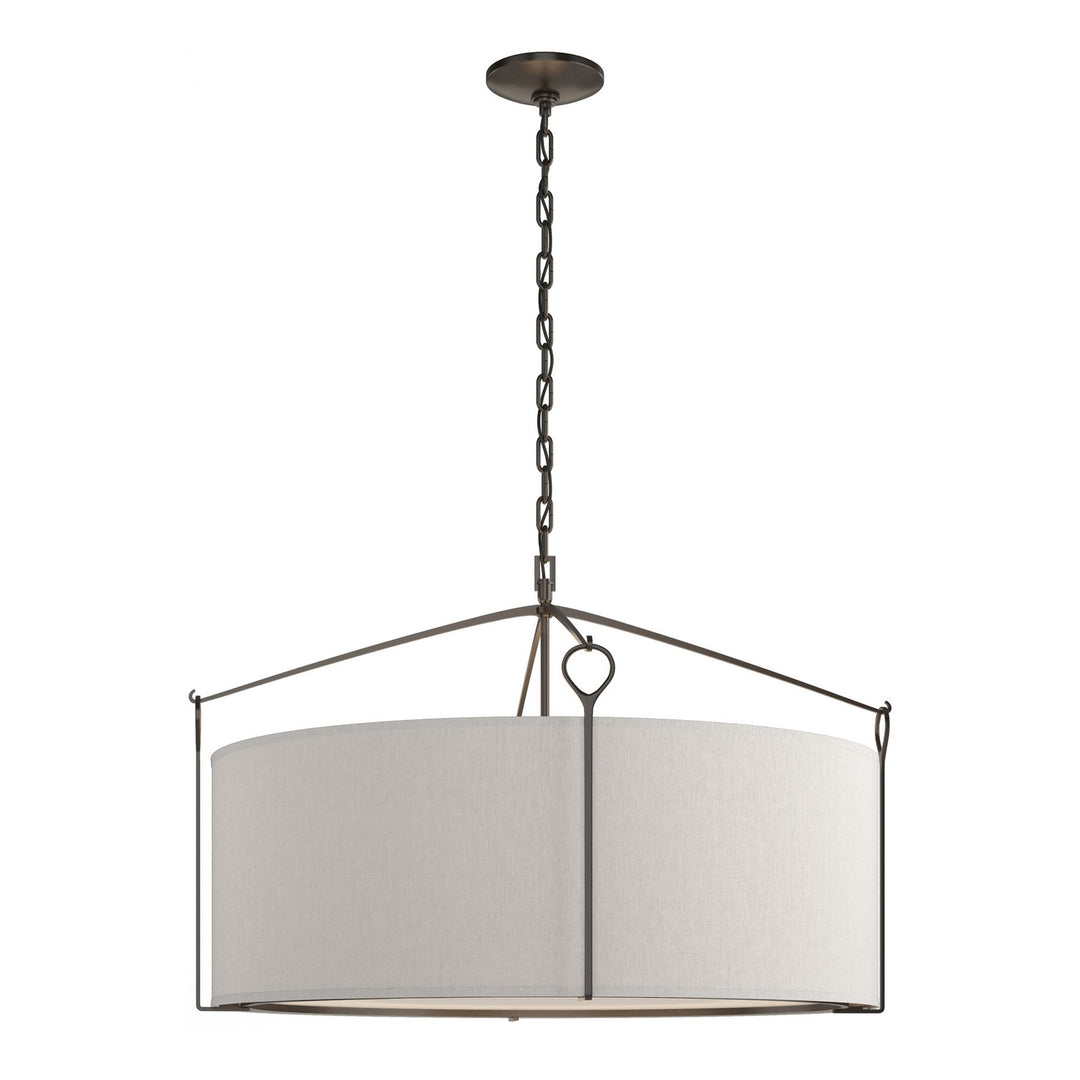 Hubbardton Forge Canada - 104255-SKT-14-SE2899 - Four Light Pendant - Bow - Oil Rubbed Bronze