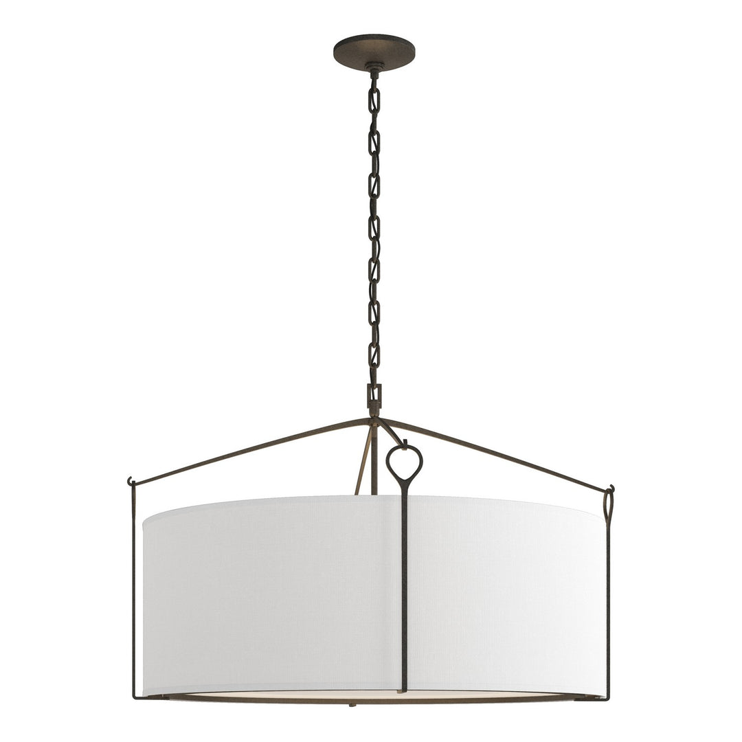 Hubbardton Forge Canada - 104255-SKT-20-SF2899 - Four Light Pendant - Bow - Natural Iron