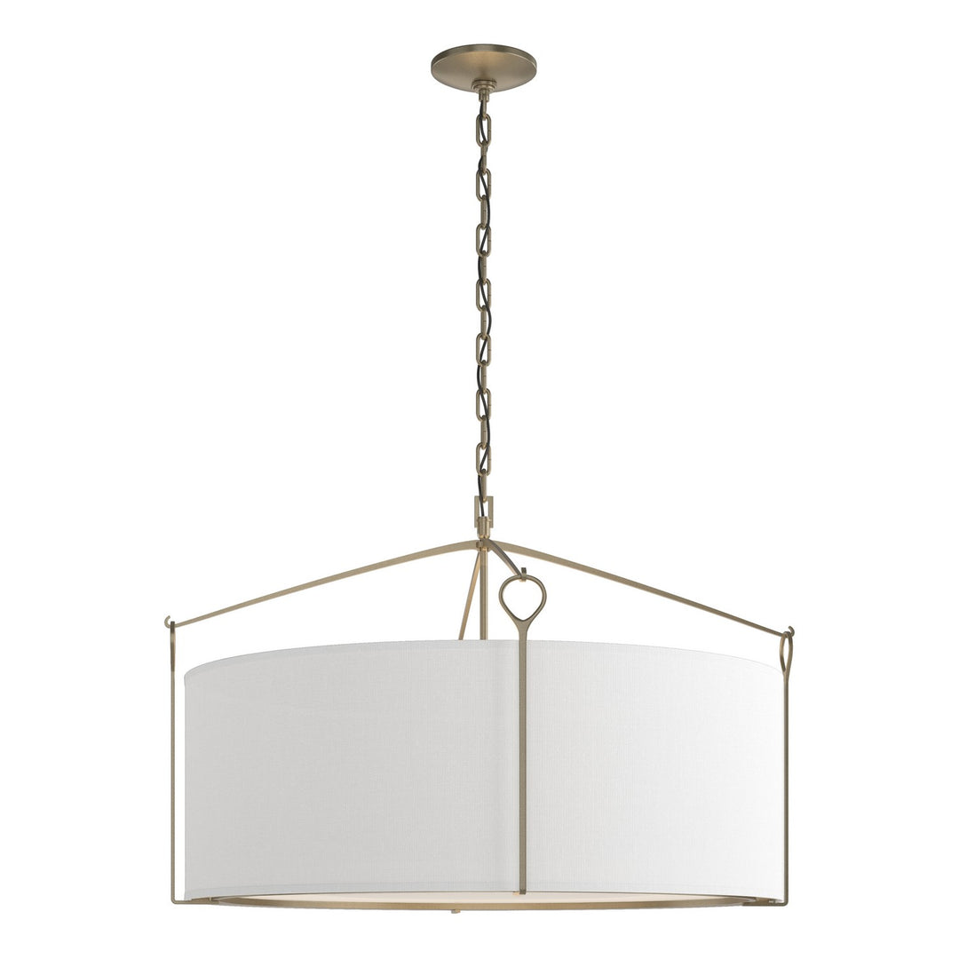 Hubbardton Forge Canada - 104255-SKT-84-SF2899 - Four Light Pendant - Bow - Soft Gold