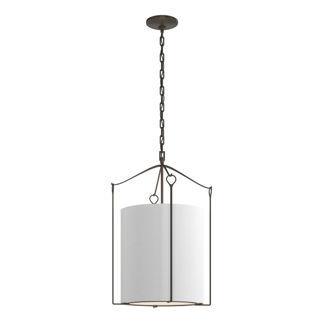 Hubbardton Forge Canada - 104260-SKT-07-SF1509 - Three Light Pendant - Bow - Dark Smoke