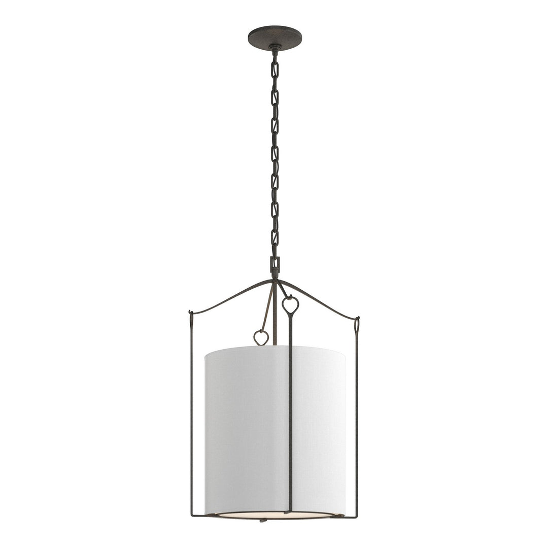 Hubbardton Forge Canada - 104260-SKT-20-SF1509 - Three Light Pendant - Bow - Natural Iron