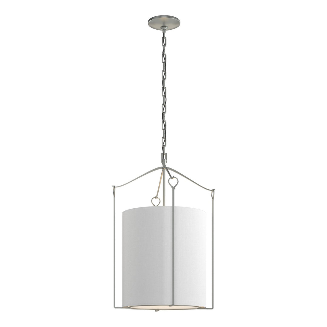 Hubbardton Forge Canada - 104260-SKT-82-SF1509 - Three Light Pendant - Bow - Vintage Platinum
