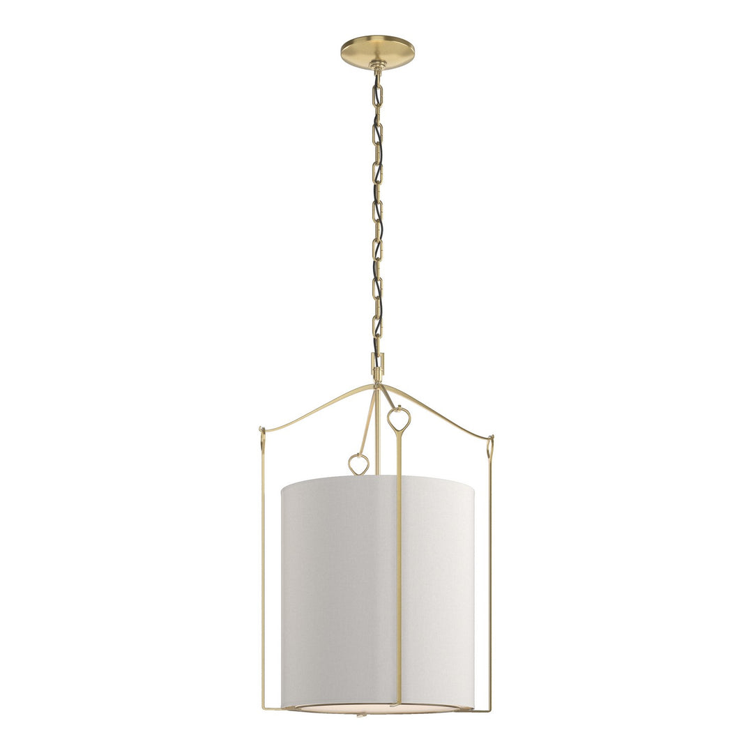 Hubbardton Forge Canada - 104260-SKT-86-SE1509 - Three Light Pendant - Bow - Modern Brass