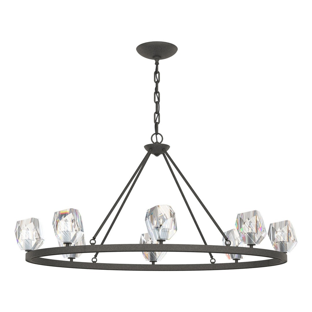 Hubbardton Forge Canada - 105021-SKT-20-CR - Eight Light Chandelier - Gatsby - Natural Iron