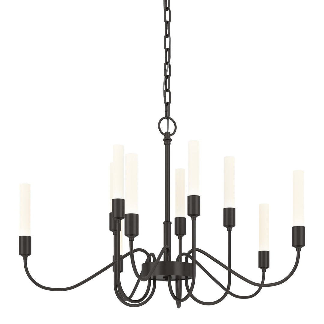 Lisse Ten Light Chandelier in Oil Rubbed Bronze - available from The Lighting Shoppe, trusted by Canadian homeowners