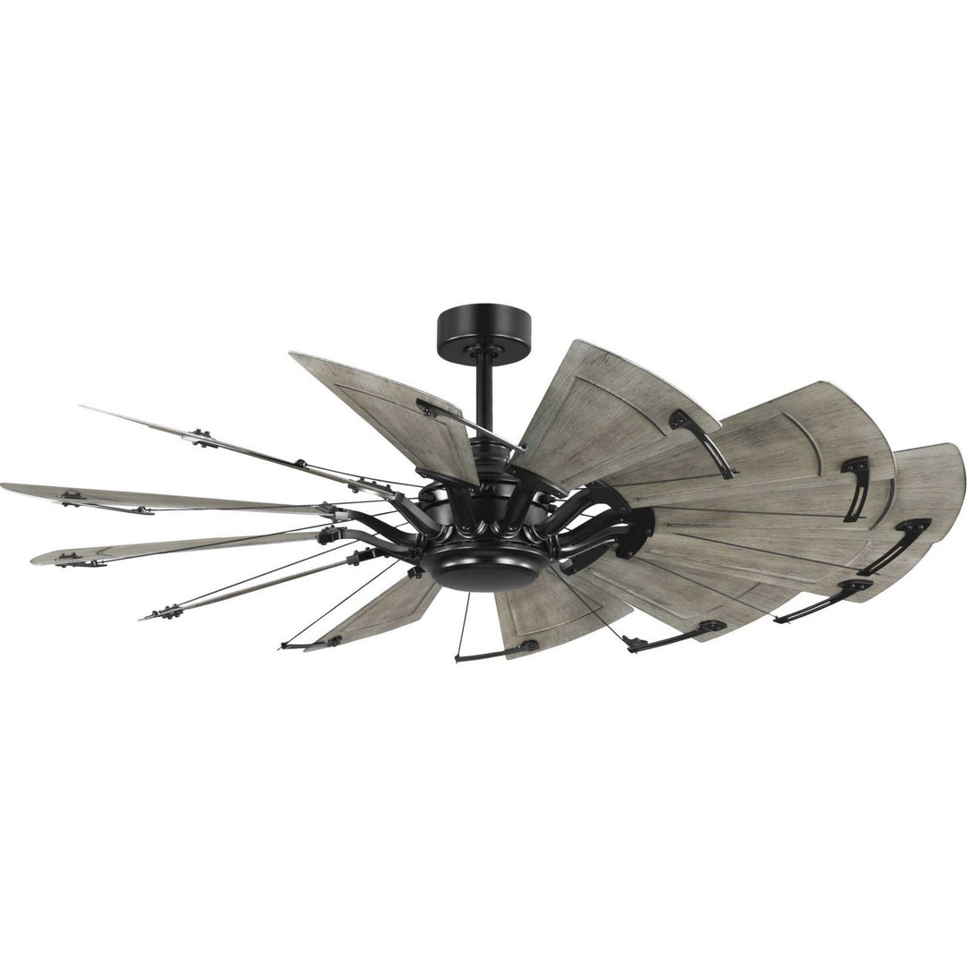 Springer II 60"Ceiling Fan in Matte Black - available from The Lighting Shoppe, trusted by Canadian homeowners
