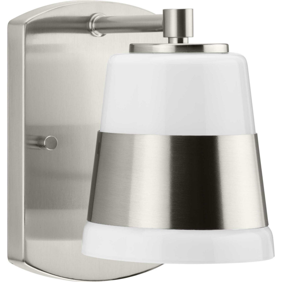 Haven One Light Bath in Brushed Nickel - available from The Lighting Shoppe, trusted by Canadian homeowners