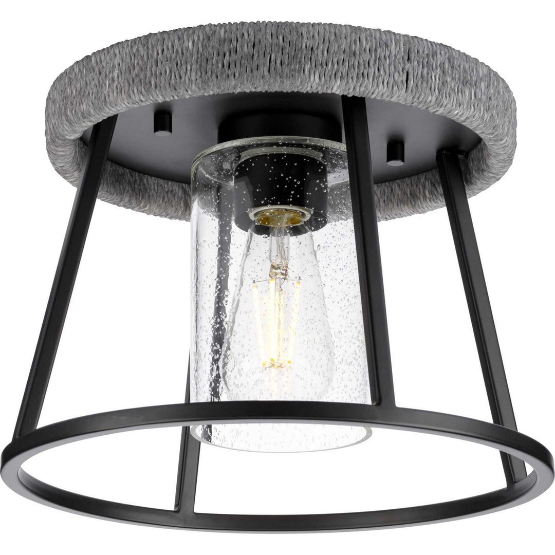 Progress Canada - P350243-31M - One Light Flush Mount - Laramie - Matte Black