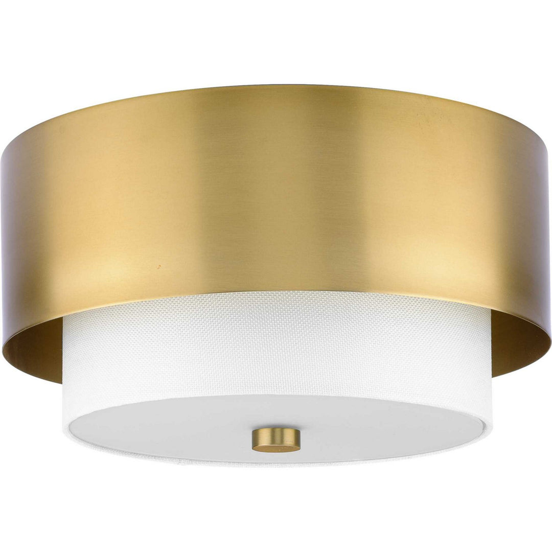 Progress Canada - P350249-109 - Two Light Flush Mount - Silva - Brushed Bronze