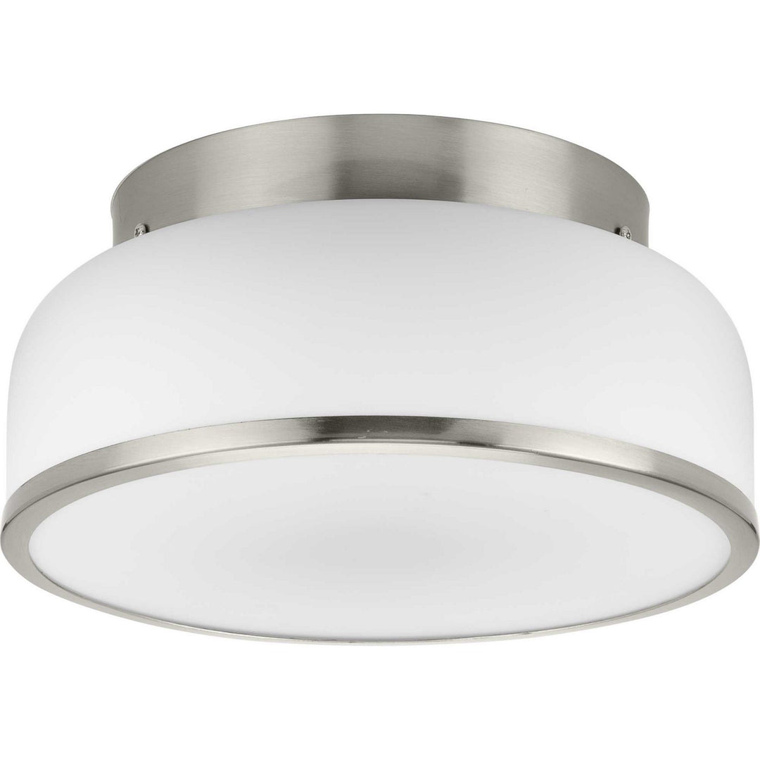 Progress Canada - P350255-009 - Two Light Flush Mount - Parkhurst - Brushed Nickel