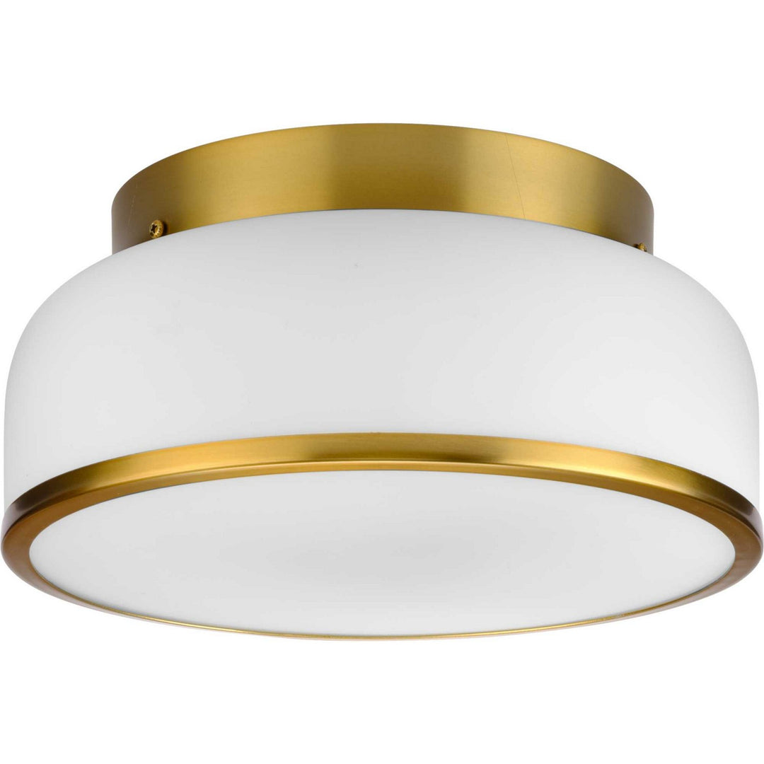 Progress Canada - P350255-109 - Two Light Flush Mount - Parkhurst - Brushed Bronze