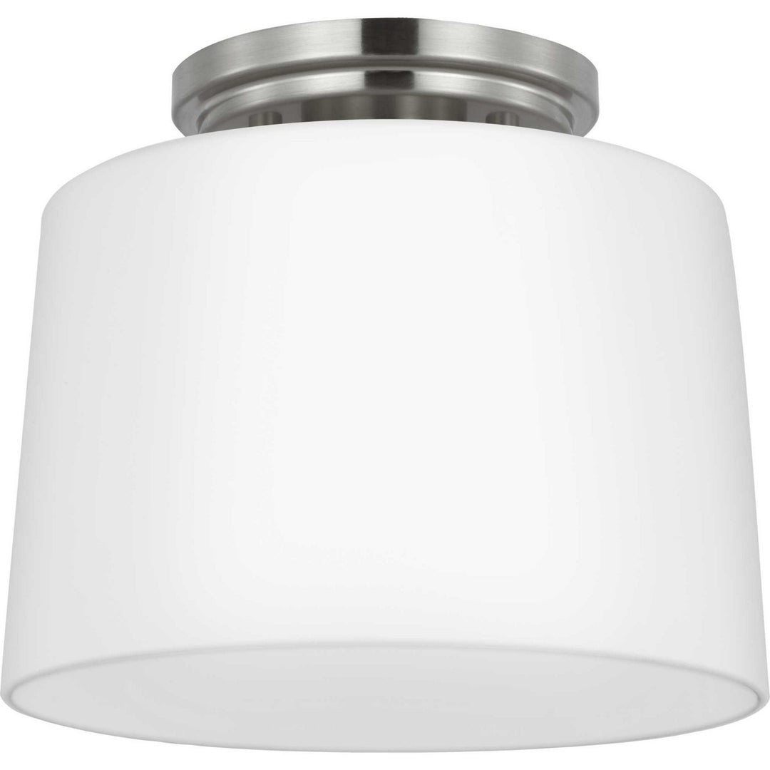 Progress Canada - P350260-009 - One Light Flush Mount - Adley - Brushed Nickel