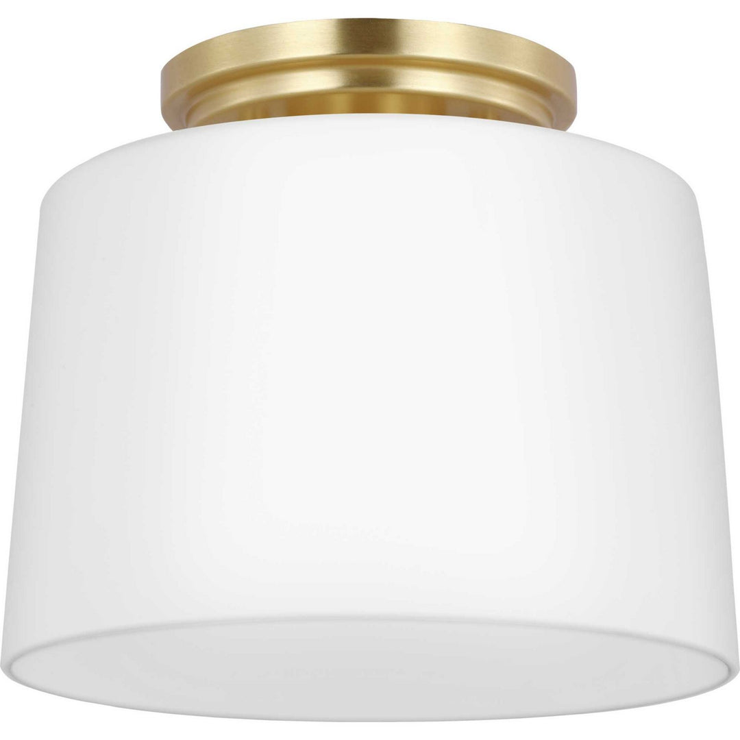 Progress Canada - P350260-012 - One Light Flush Mount - Adley - Satin Brass