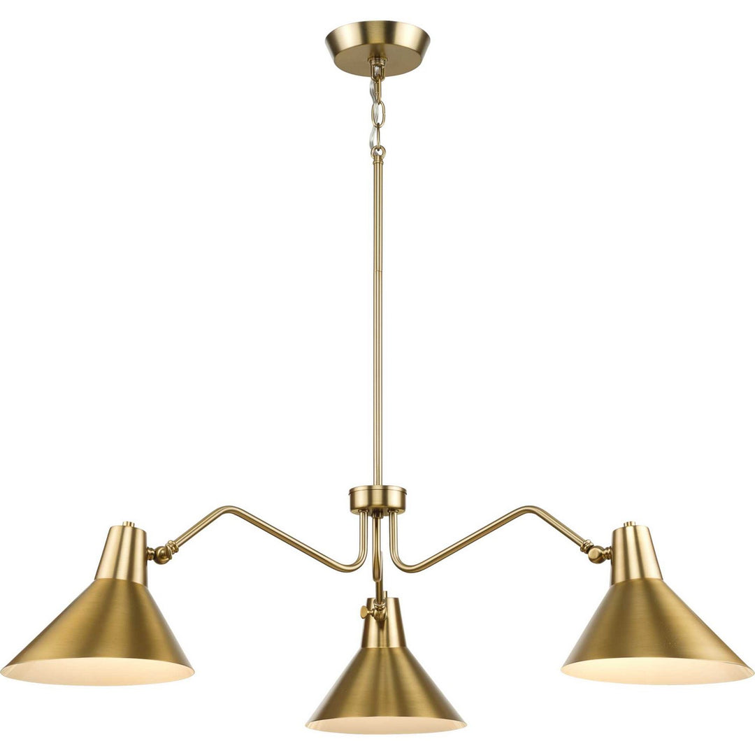 Progress Canada - P400309-109 - Three Light Chandelier - Trimble - Brushed Bronze