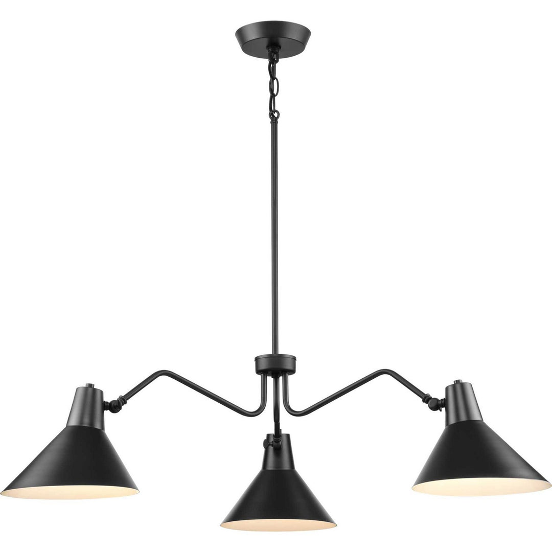 Progress Canada - P400309-31M - Three Light Chandelier - Trimble - Matte Black
