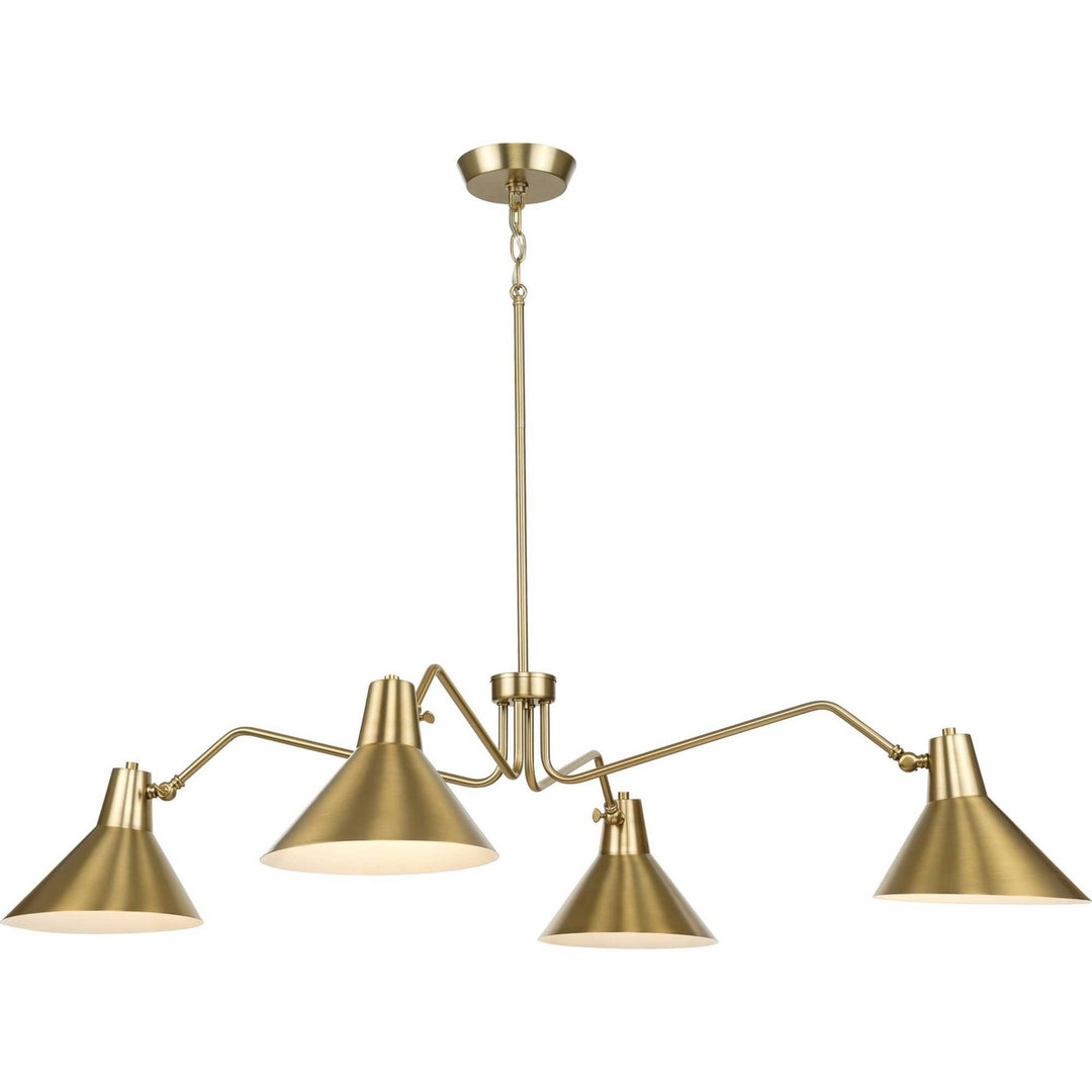 Progress Canada - P400310-109 - Four Light Chandelier - Trimble - Brushed Bronze