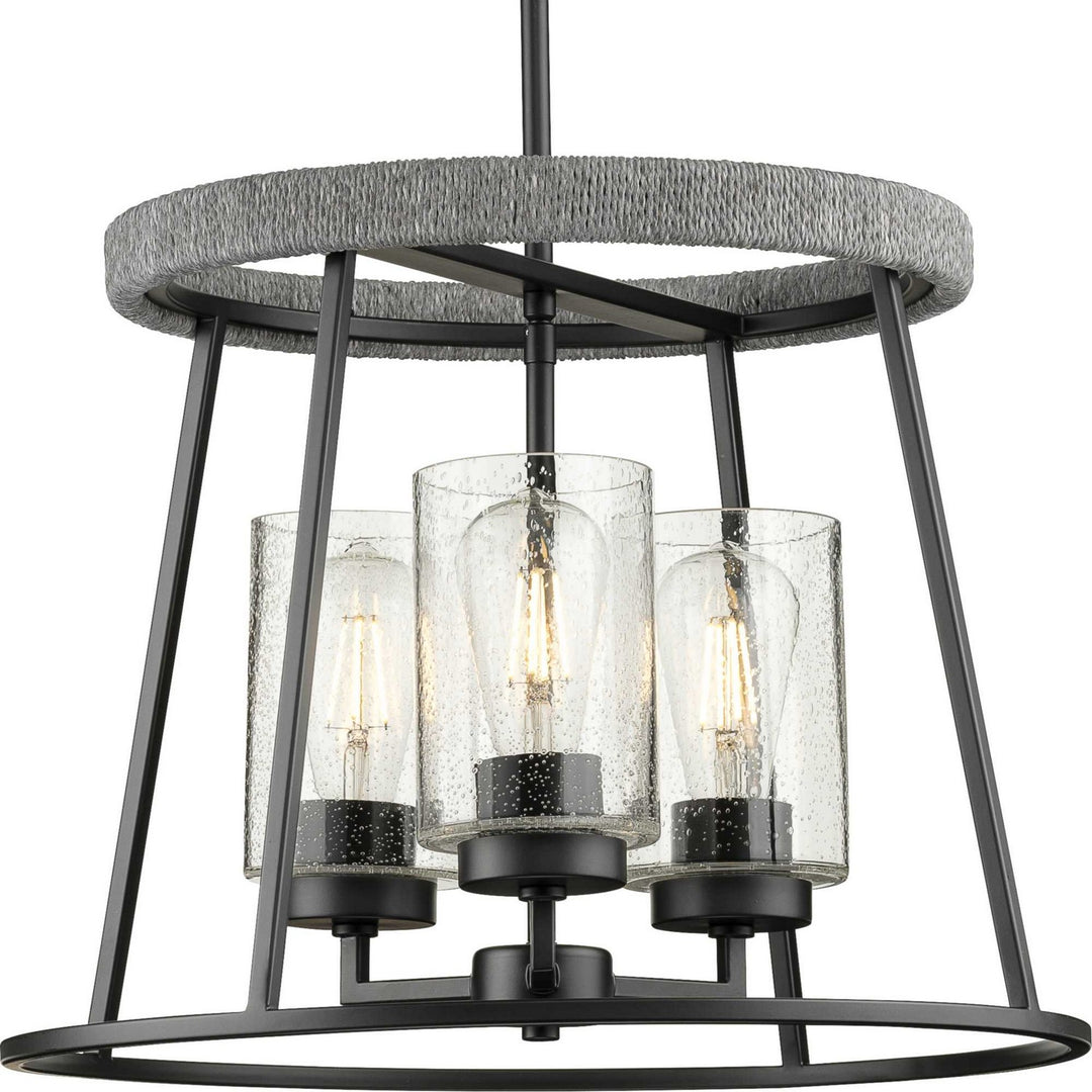 Progress Canada - P400321-31M - Three Light Chandelier - Laramie - Matte Black