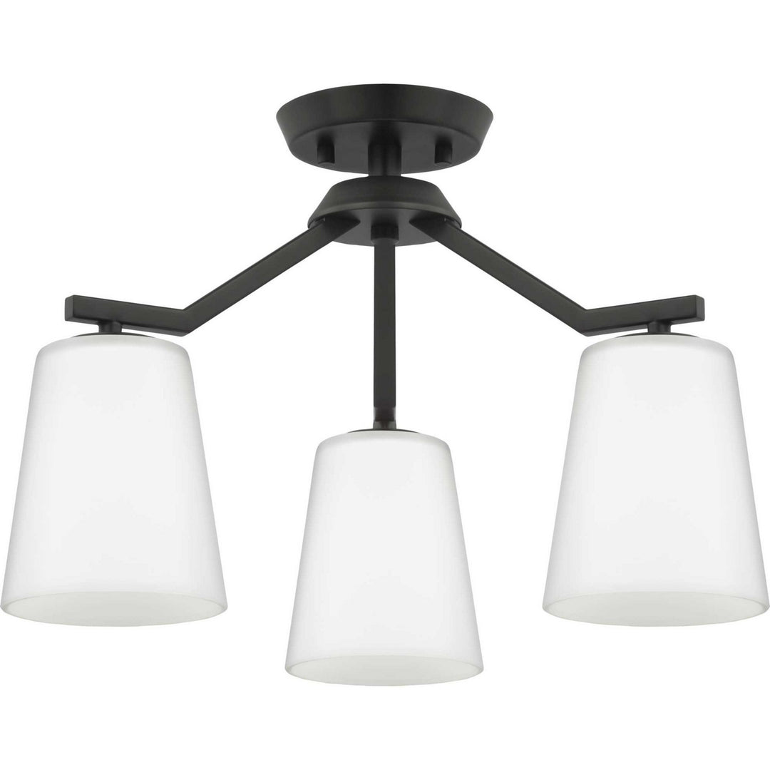 Progress Canada - P400342-31M - Three Light Chandelier Conv - Vertex - Matte Black